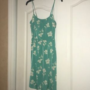 Robins Egg Blue Floral Dress